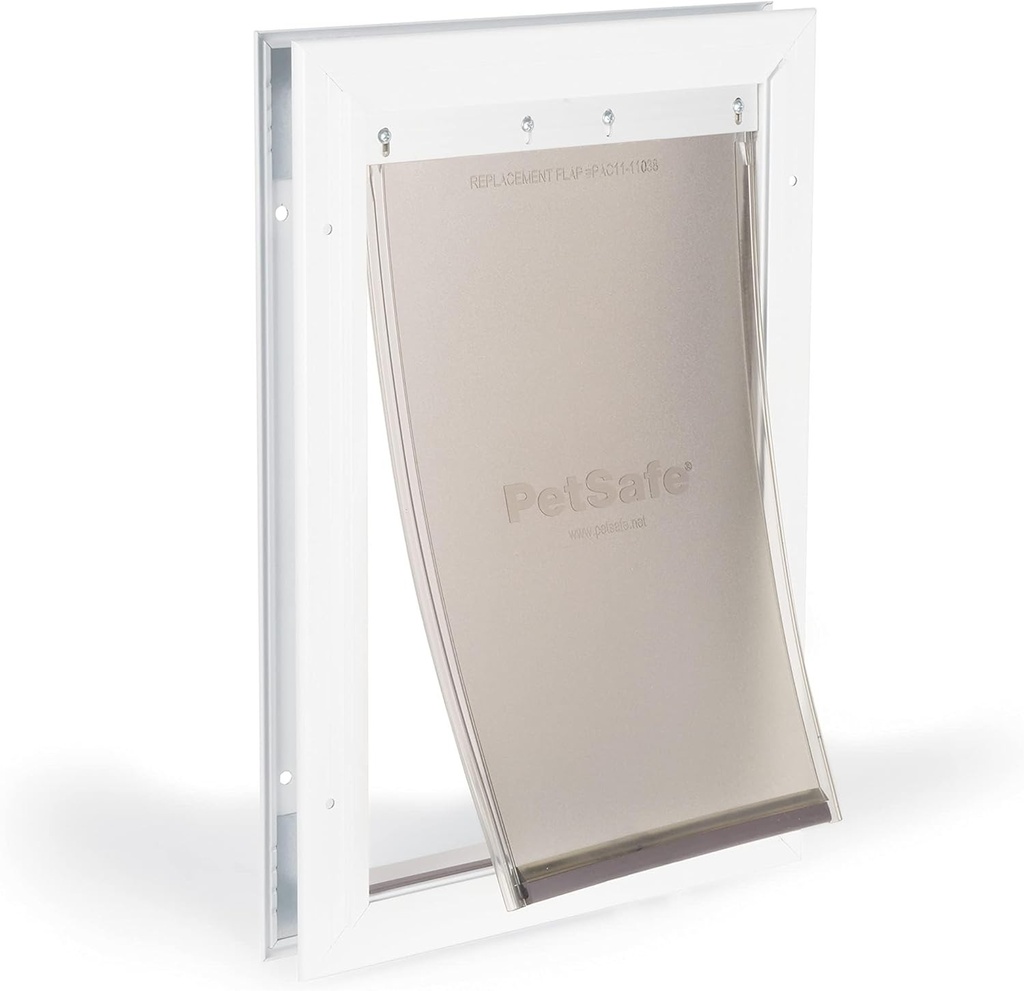 PetSafe - Usa de animale din aluminiu - Cadru durabil, etansare rezistenta la intemperii, instalare usoara DIY - Medie