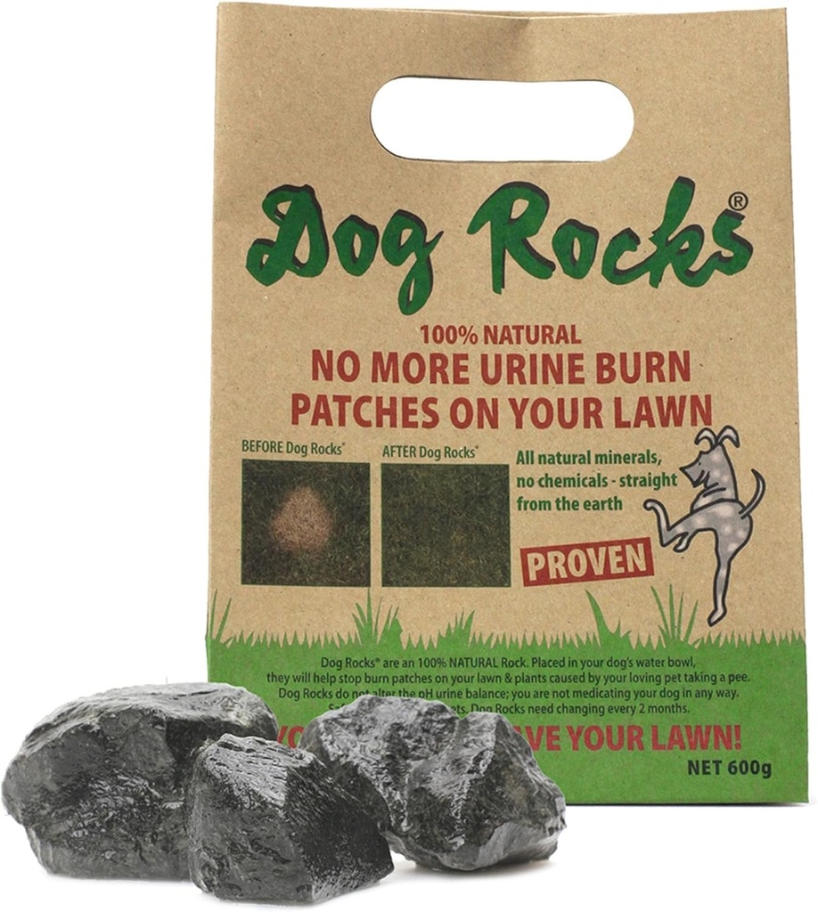 Dog Rocks Plasture Preventor pentru Urina 600g, punga vrac transparenta