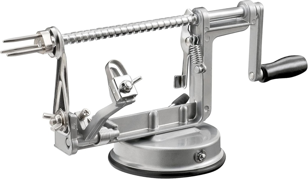 Pradel Excellence - BR198 - Cutit de curatat gol gri - 31 x 11,5 x 13 cm - Ventuza cu maner - Instrument de bucatarie multifunctional - Ideal pentru prepararea placintelor