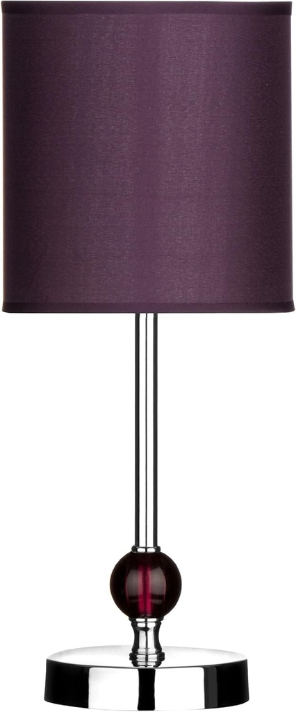 Lampa de masa cu sfera acrilica violeta Interioare Premier