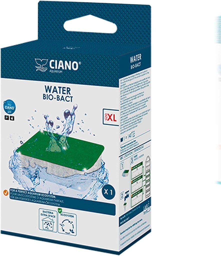 Cartus Ciano Water Bio-Bact XL Verde, mediu filtrant