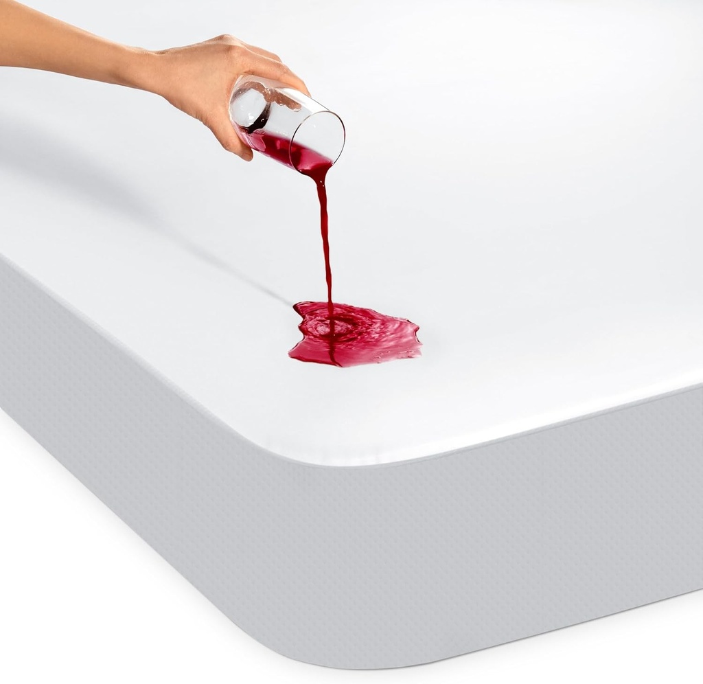 Dreamzie - Protectie saltea 90x190 cm - Impermeabila si rezistenta - Alese 90x190 impermeabila - Protectie optima si respirabila
