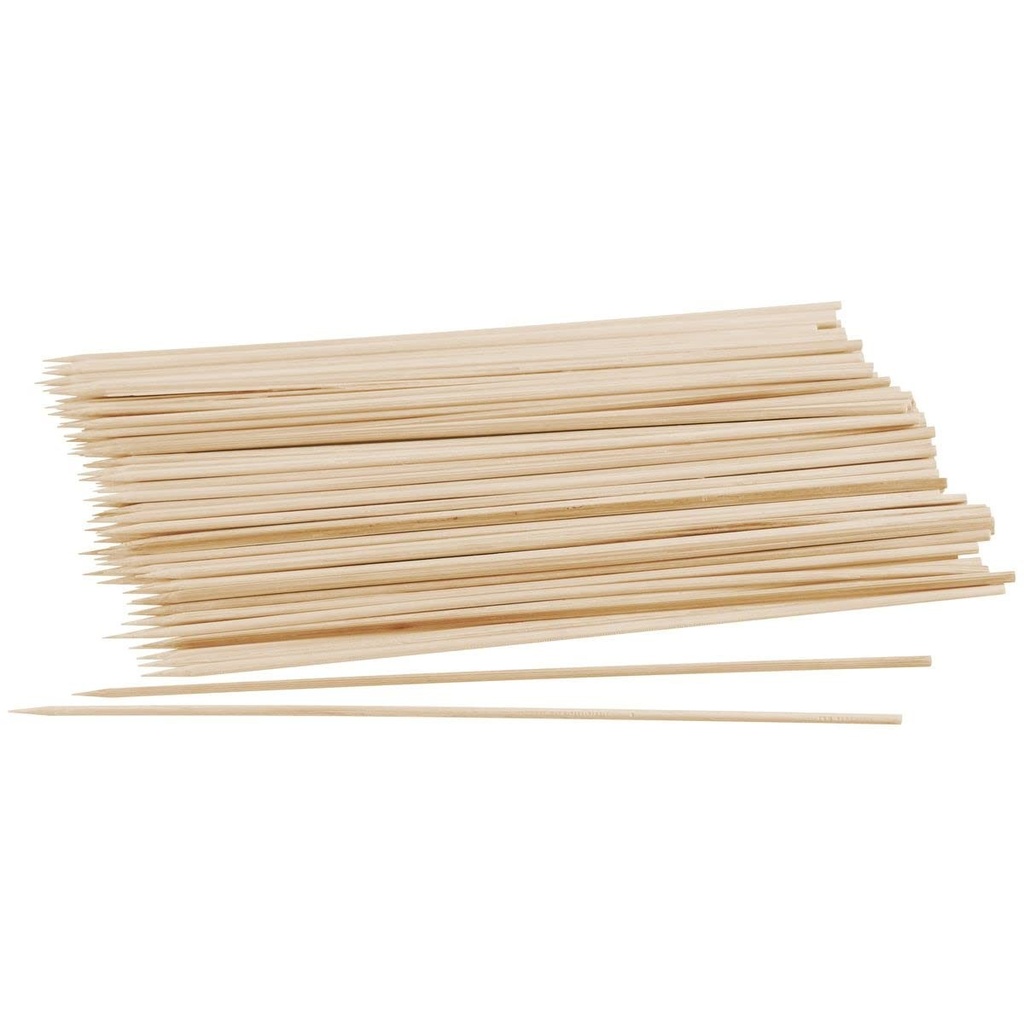 Fackelmann 56520 Frigarui din lemn, Frigarui, Lemn, 20 x 0,25 cm