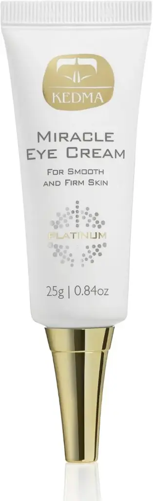 Kedma - Crema miraculoasa pentru ochi cu elastina, colagen si acid hialuronic - Anti-pungi si anti-rid - 25g
