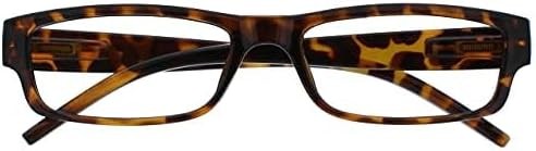 Ochelari de vedere negri pentru lectura, The Reading Glasses Company, pentru barbati si femei, usori si confortabili, M32-1 -1.50
