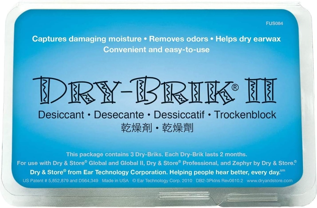 Blocuri desicante Dry-Brik II, pachet de 3