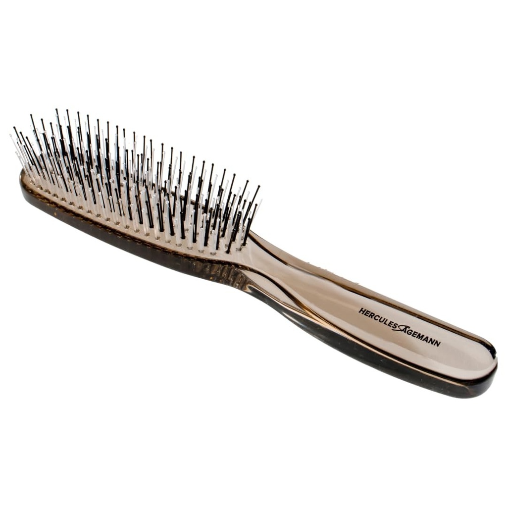 HERCULES SAWMAN - Perie Magica cu Noroi | Perie de scalp de inalta calitate pentru o descurcare delicata, fara a trage. Ideala pentru femei si barbati, potrivita atat pentru parul ud, cat si pentru cel uscat. | Culoare: Maro