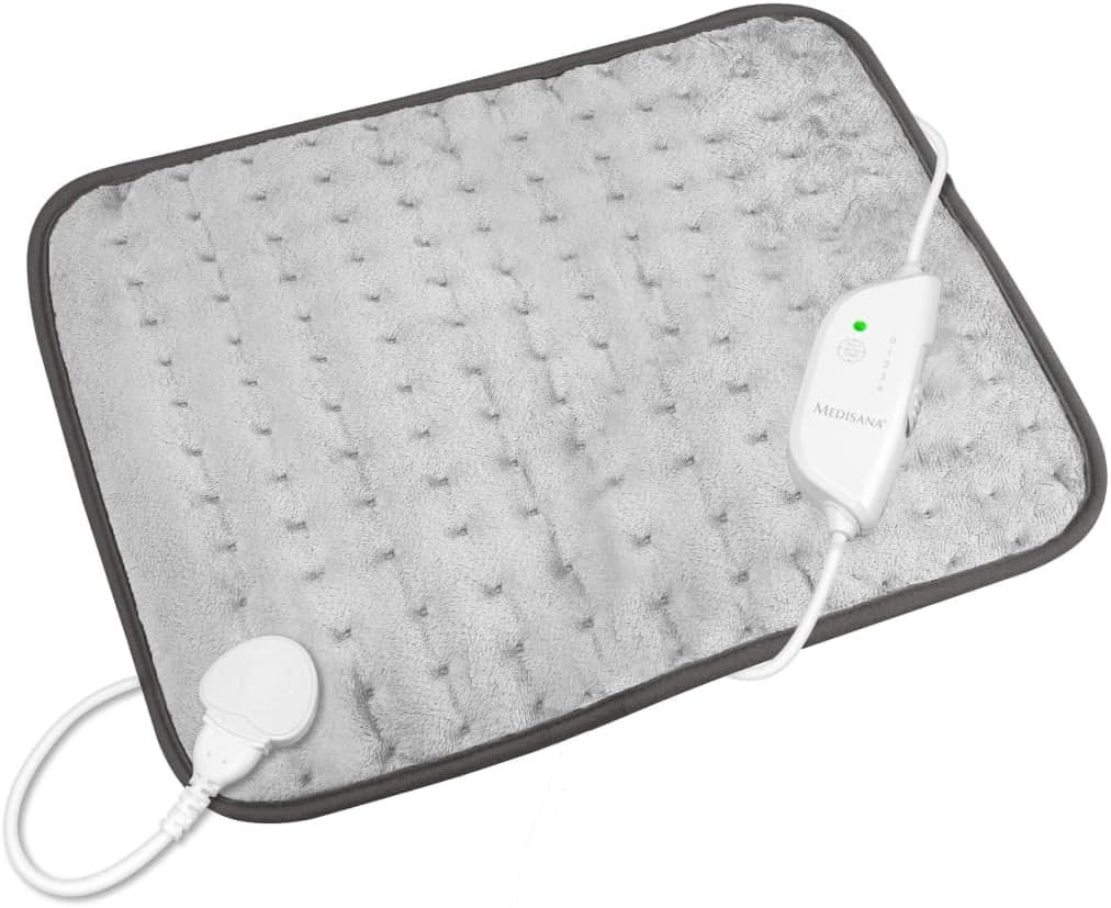 Perna incalzitoare Medisana HP 650 XL, 45 x 35 cm, perna incalzitoare pentru dureri de spate si gat, cu 4 setari de temperatura si protectie la supraincalzire, covoras incalzitor cu oprire automata, lavabil