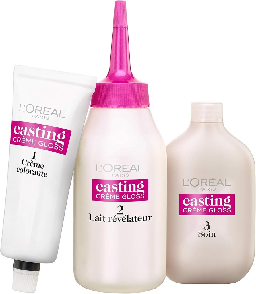 L'ORÉAL PARIS - Vopsea de par semipermanenta ton pe ton - Luciu de par pentru ingrijirea culorii - Fara amoniac - Luciu crema turnanta - Nuanta: Auburn Gourmand (426)
