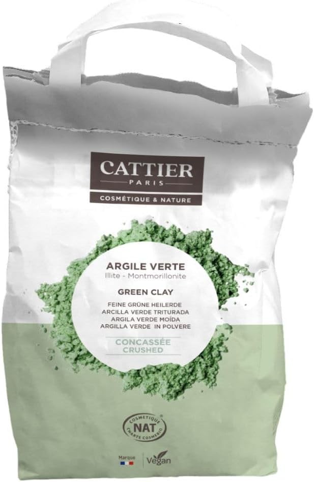 Argila verde organica zdrobita Cattier Bulk 3 kg