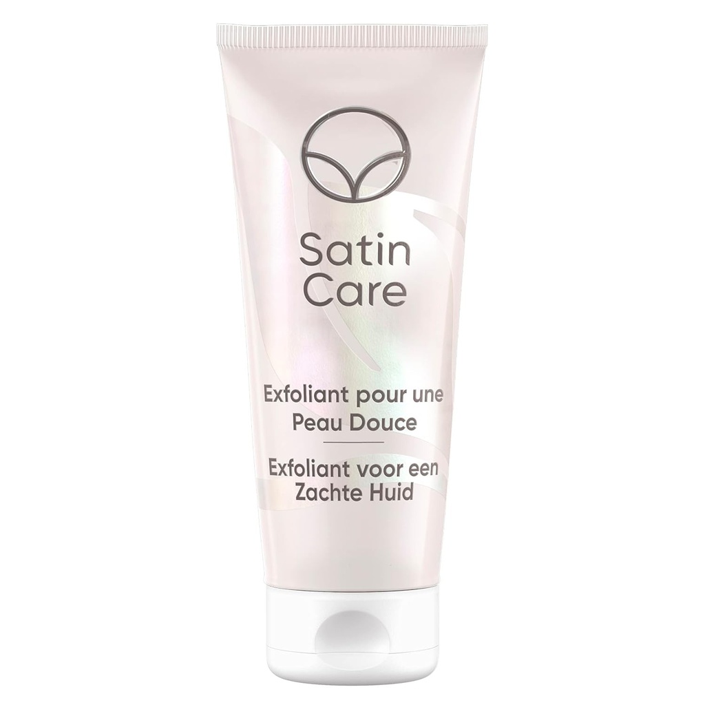 Exfoliant pre-ras Satin Care pentru piele si par pubian, a se utiliza in timpul sau intre zilele de epilare intima, formula delicata, fara parfum