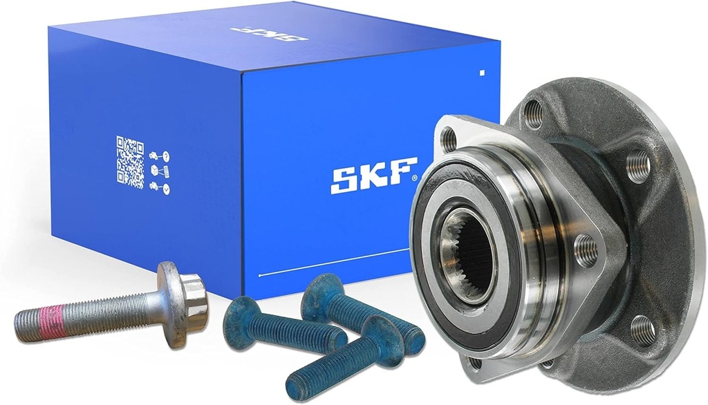 Set rulment roata SKF cu senzor ABS integrat VKBA 7011, pozitie: punte fata, inaltime 103 mm, lungime 151 mm, latime 154 mm - calitate OE