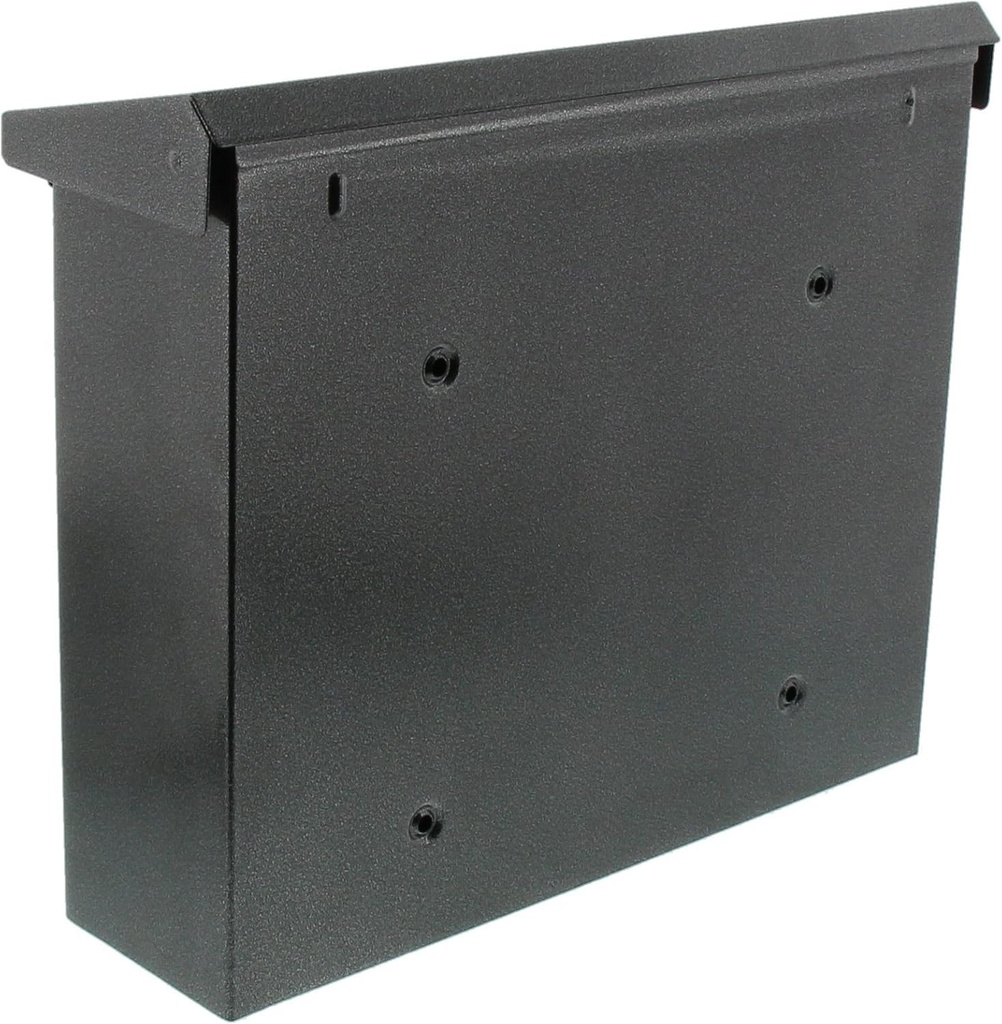 Cutie postala Burg Wachter, format A4 cu slot, standard UE EN 13724, incl. 2 chei, otel galvanizat, Journal 5867 E, fier, otel, culoarea fierului