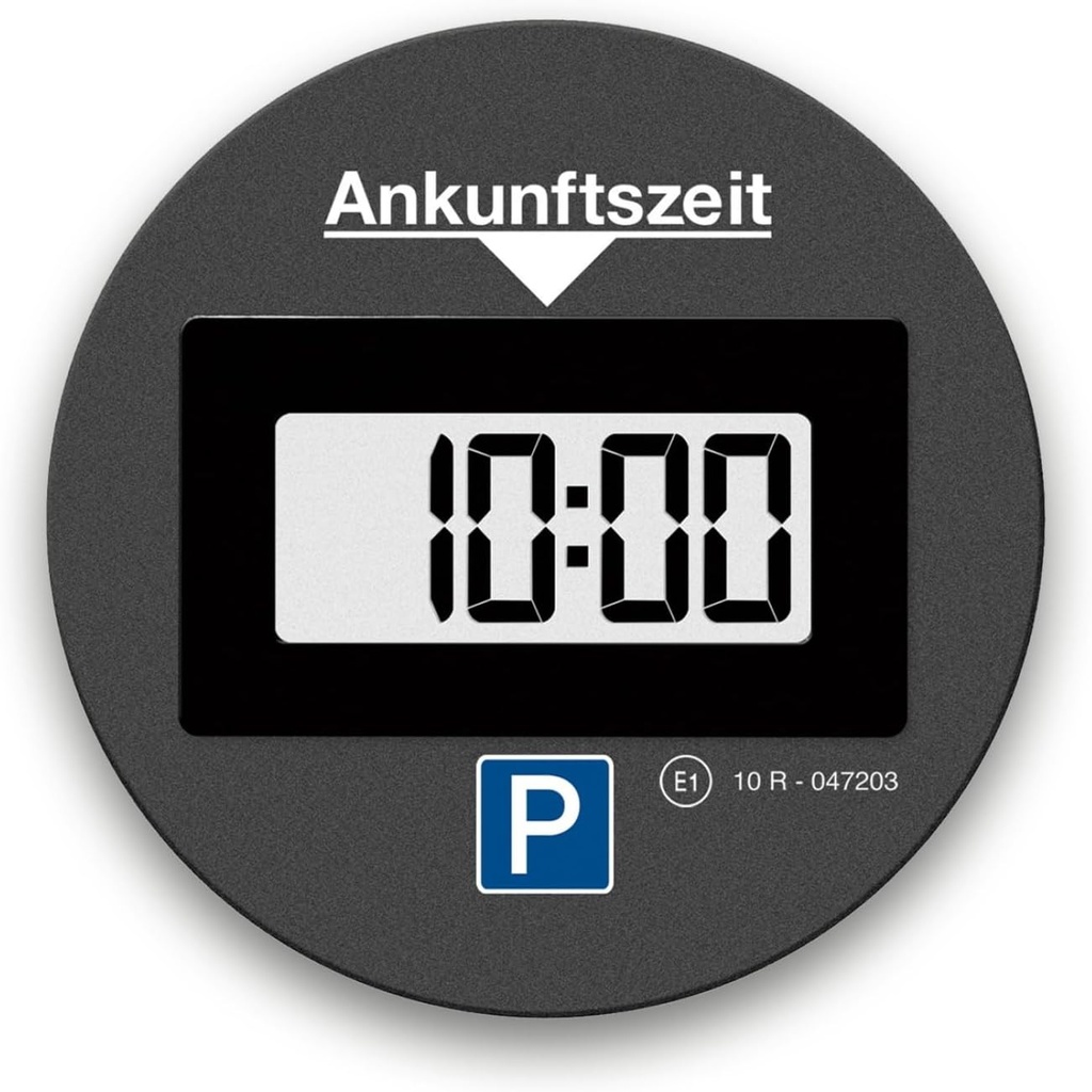 Disc de parcare electronic Needit Park Lite One | Disc de parcare electric automat cu aprobare de la Autoritatea Federala pentru Transporturi Auto | Ceas digital de parcare cu 2 afisaje | Functional, durabil si fiabil