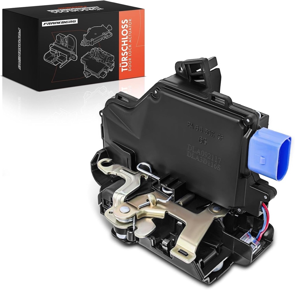 Frankberg 1x Actuator Incuietoare Usa Fata Dreapta Compatibil cu Altea 2004-2005 Toledo III 2004-2005 Golf 2004-2013 J.e.t.t.a 2007-2010 Inlocuitor # 3D1837016
