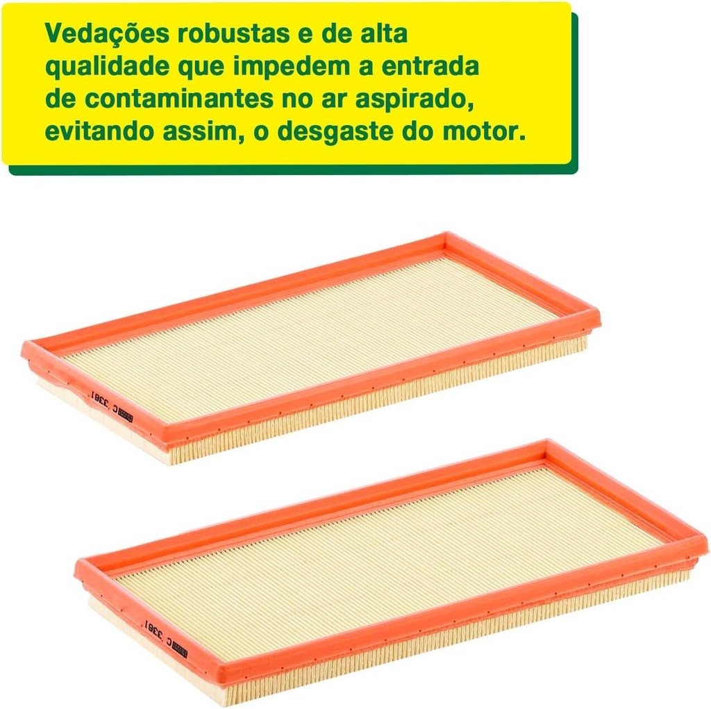 Filtru de aer MANN-FILTER C 3361-2 (Set de 2) - pentru autoturisme si autoutilitare