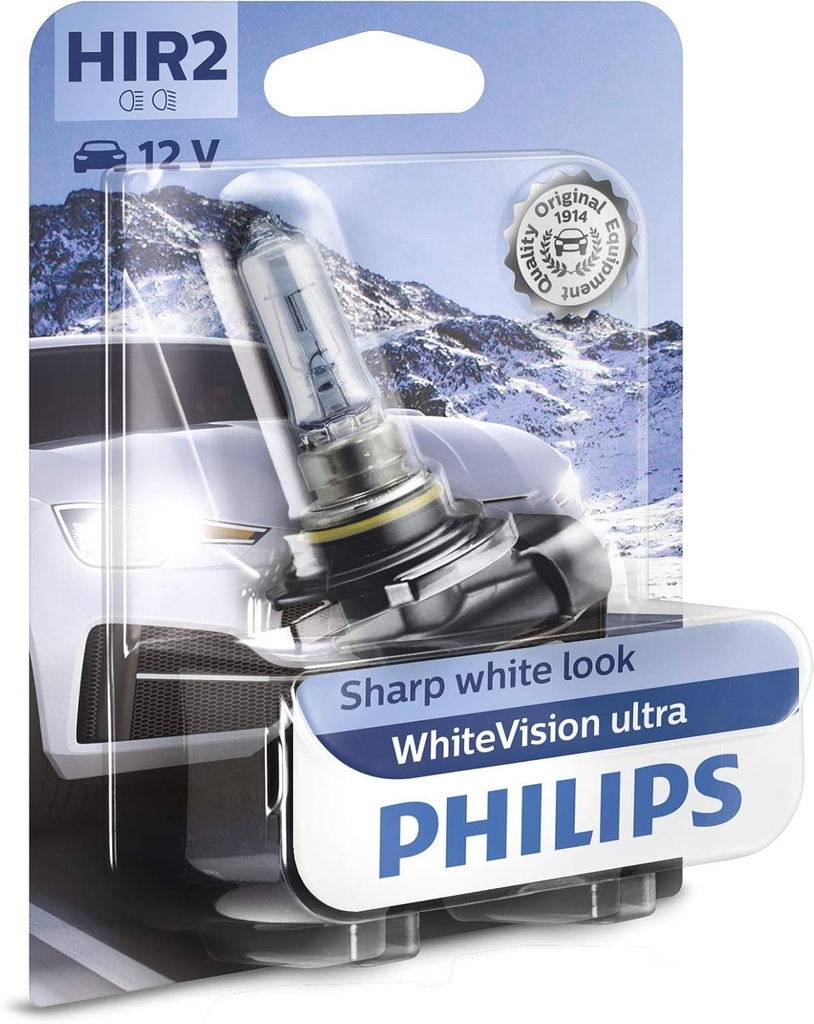 Bec far auto Philips WhiteVision ultra HIR2, blister individual