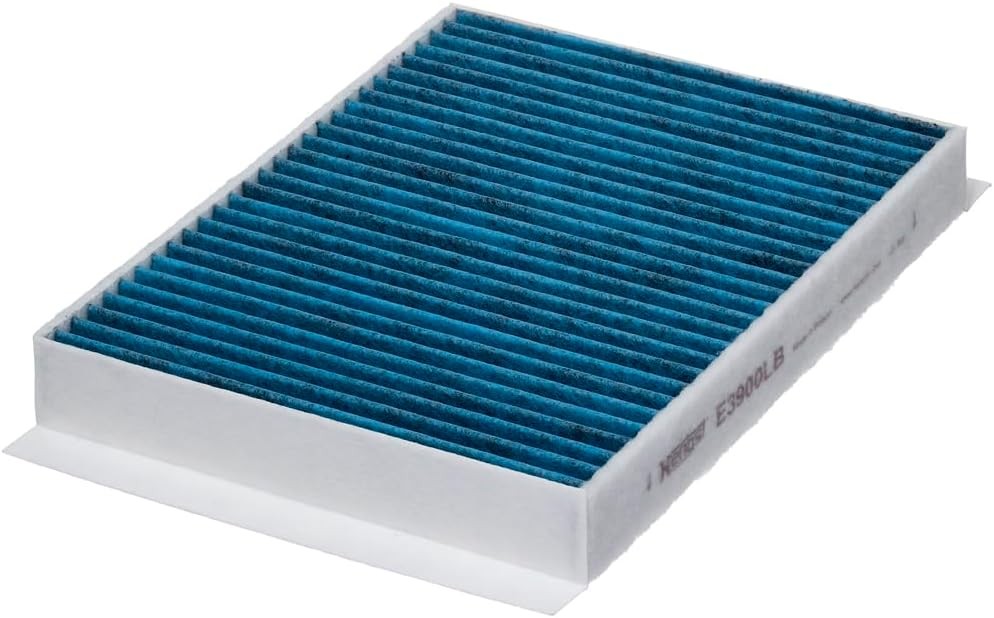 HENGST - Filtru de aer pentru habitaclu E3900LB - Filtru de aer antibacterian pentru interior - Filtreaza praful, polenul, mirosurile si bacteriile pentru persoanele alergice - Pentru un climat interior curat in vehiculul dumneavoastra