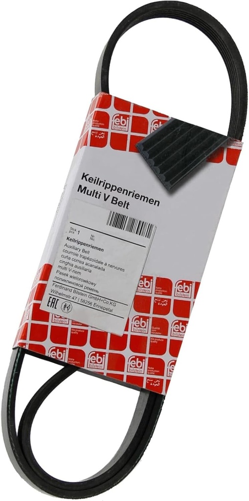 Curea trapezoidala cu nervuri Febi Bilstein 38424, 1 bucata