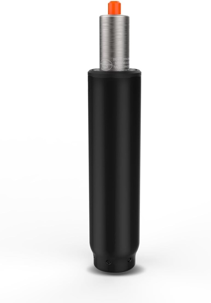 DRIFT GAS LIFT L - Amortizor cu gaz de schimb pentru scaun de birou, Piston lung clasa 4, Cilindru de ridicare cu gaz, Suporta pana la 150 kg, Inlocuitor universal, Culoare neagra