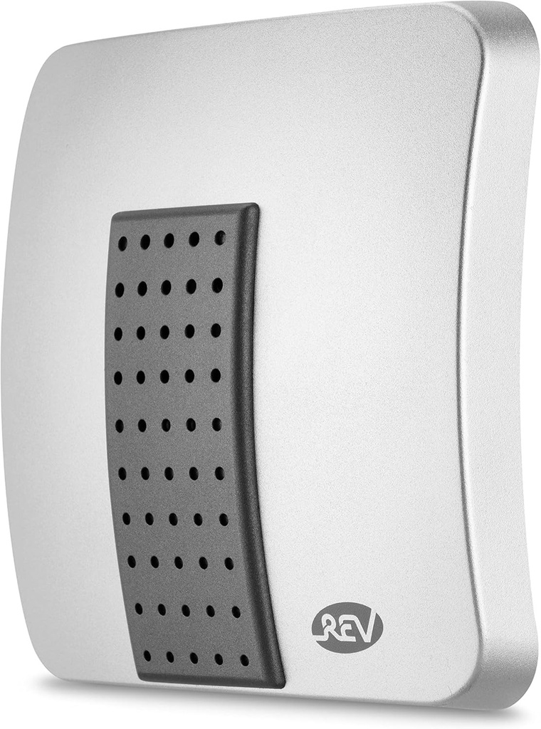 REV Doorbell - Sonerie electrica fara fir, 8 melodii, 8VAC/1A, pana la 85dB, argintiu