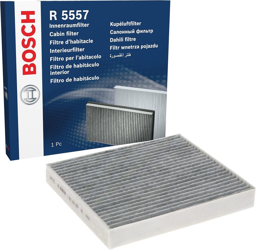 Bosch R5557 - Filtru de aer pentru habitaclu cu carbune activ