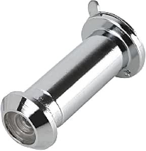 Vizor de usa cyclingcolors, Ø 12 mm, pentru grosimi de usa de pana la 57 mm, alama cromata