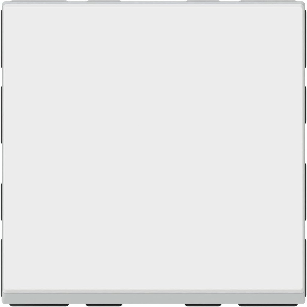 LEGRAND | Buton modular cu 2 module, 6A, alb, finisaj mozaic, conectare rapida fara unelte, finisaj lucios, montare incastrata cu doza de 40 mm