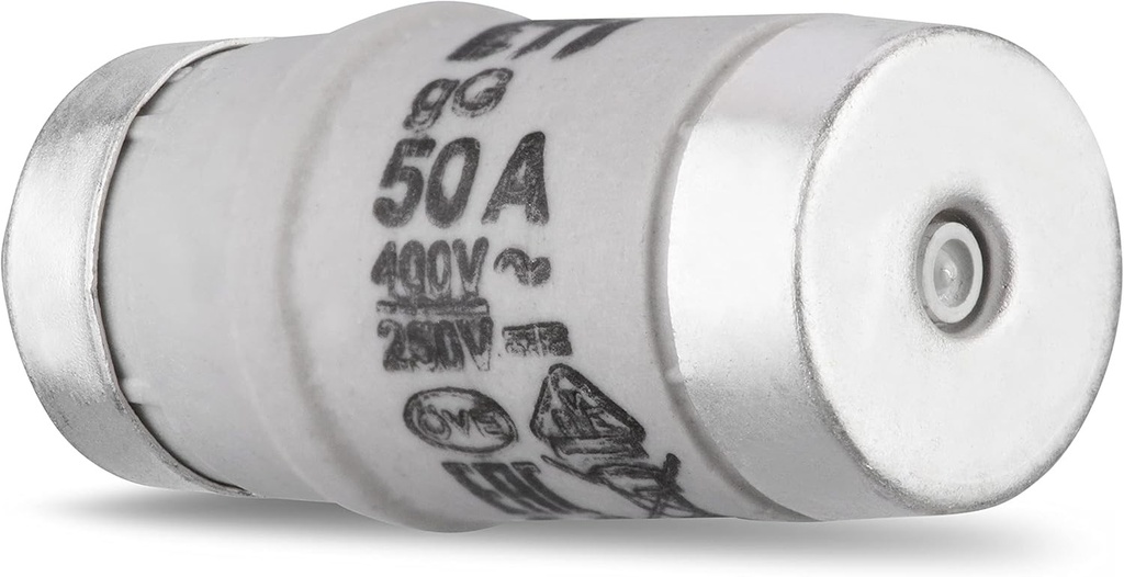 REV Neozed, siguranta D02/E18 50A, 10 bucati, 250VDC / 400VAC, gri