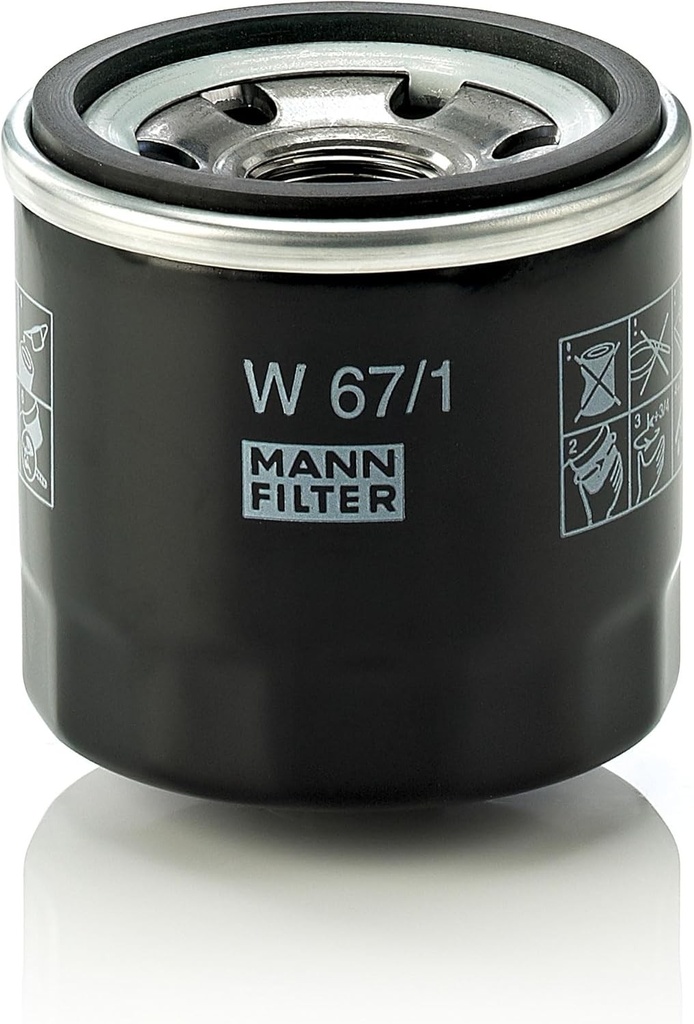 Filtru de ulei MANN-FILTER W 67/1 - pentru autoturisme si autoutilitare
