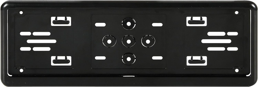 Suport pentru placuta de inmatriculare fata Lampa 19926 ABS, negru