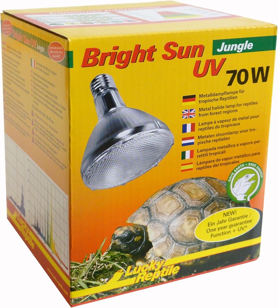 Lucky Reptile Bright Sun UV Jungle, Putere: 70 wati