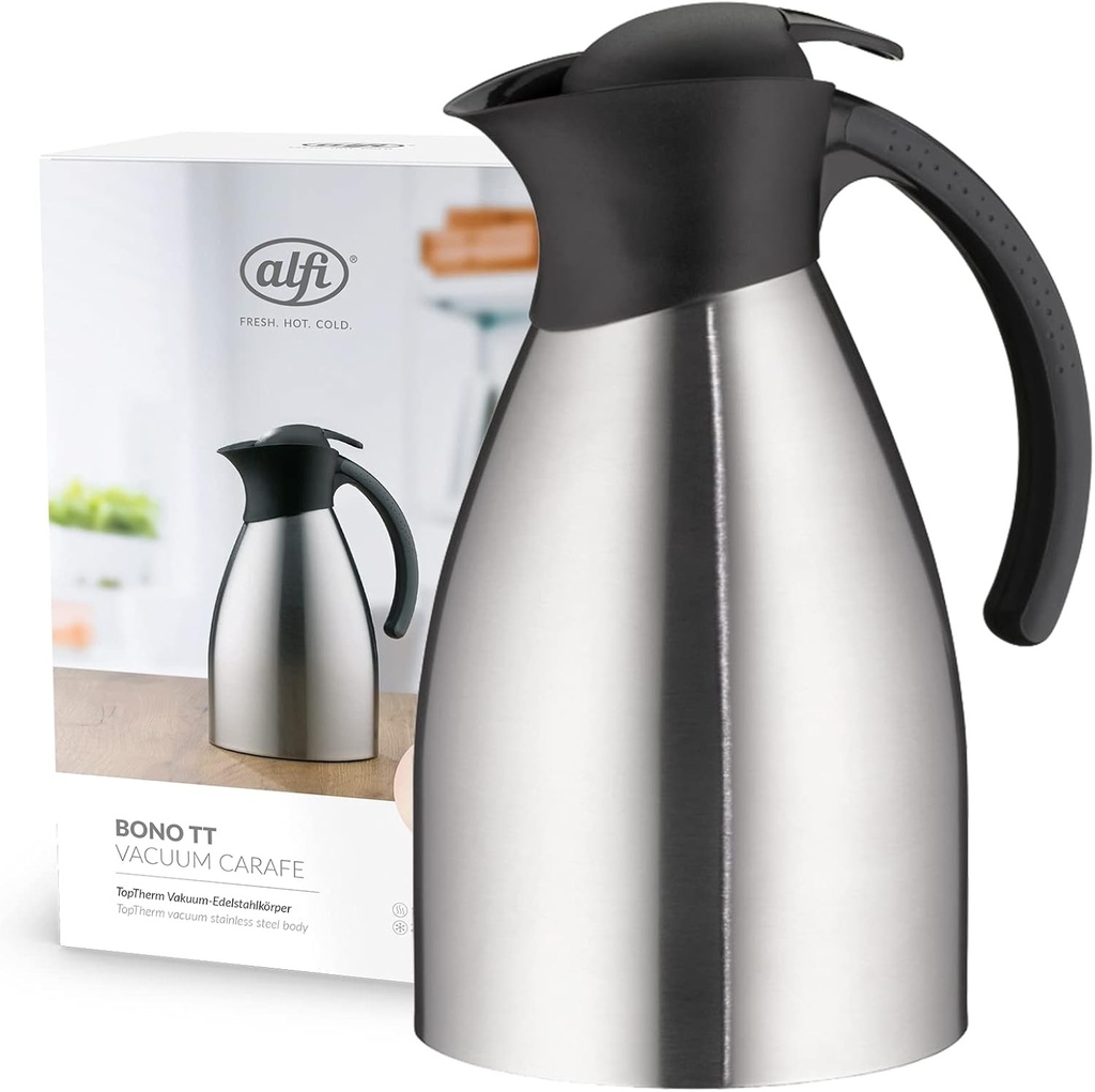 Cana termoizolanta Alfi Bono, otel inoxidabil, finisaj mat, 1,5 l