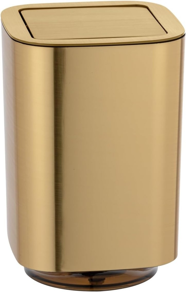 WENKO Capacitate: 5,5 l, Plastic, 17,2 x 25,5 x 17,2 cm, Auriu