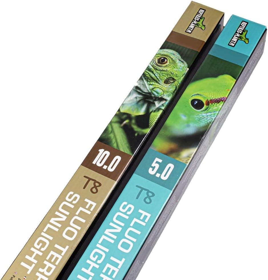 Reptiles Planet - Terra Sunlight 5.0 - Tub fluorescent T8 pentru reptile - 15 W / 45 cm