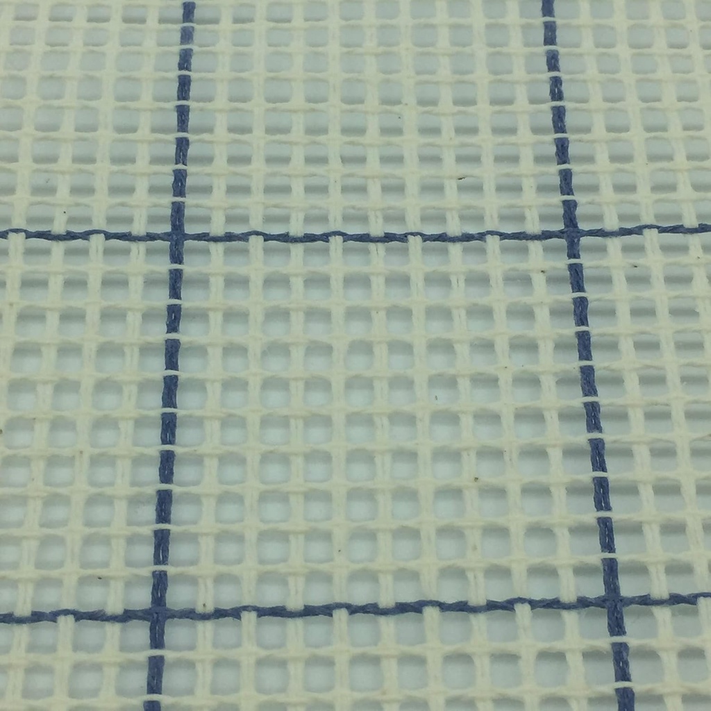 Panza pentru punct mic, punct jumatate de cusatura sau punct cruce | 2 bucati de panza 50cm x 50cm | 5 bucati - 1,97 ochiuri/cm | grila imprimata | Pentru tapiserii cu punct acul