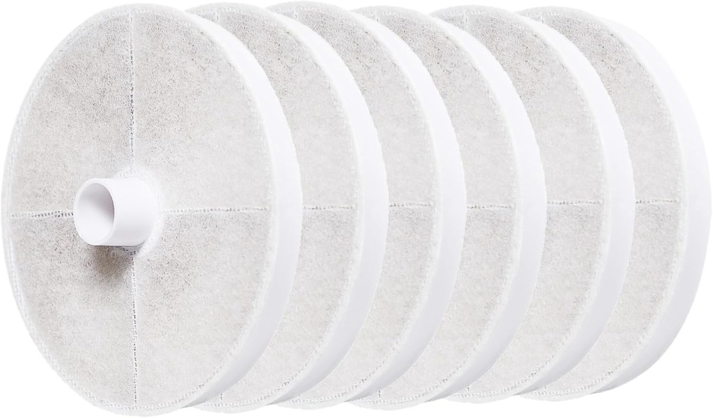 Filtre Amazon Basics pentru boluri de apa pentru pisici, pachet de 6