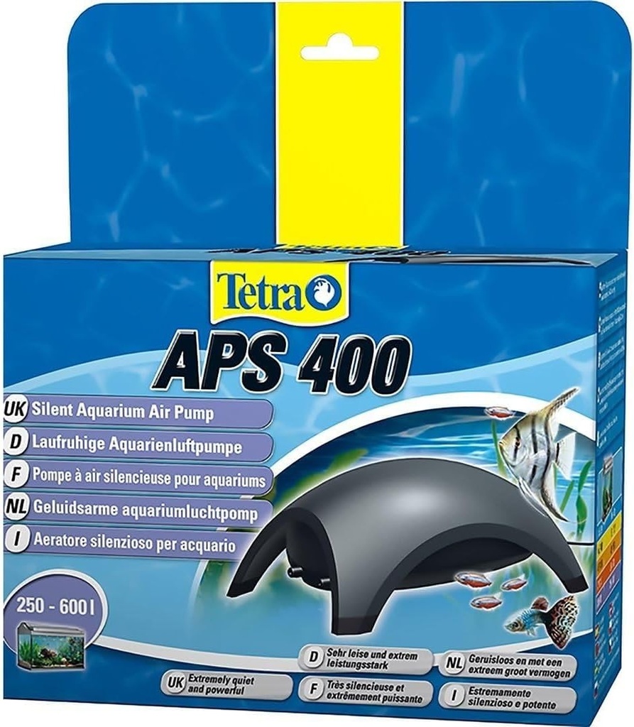 Tetra - 143203 - Pompa de aer pentru acvariu APS 400, neagra