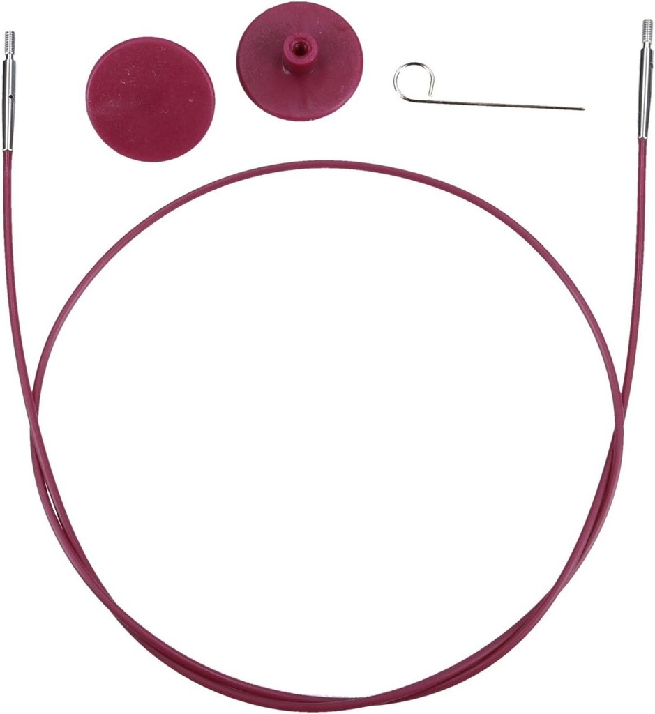 KnitPro - Cablu de schimb KnitPro violet (80 cm) - 1 bucata