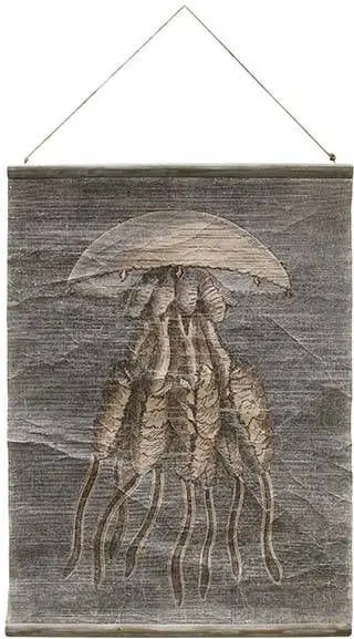 HKliving Poster vintage in/hârtie 60 x 83 cm Meduze