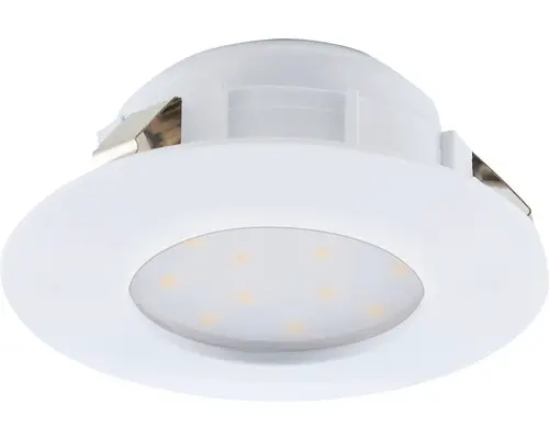 Spot LED încastrat Eglo Pineda 4,9W 360 lumeni IP44, 3000K, Ø78 mm, alb
