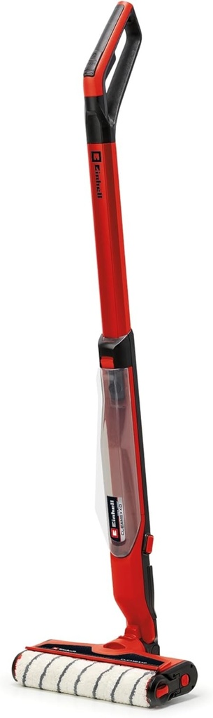 Curățător de podele dure fără fir Einhell CLEANEXXO Power X-Change (18V, perie cilindrică de 290 mm, mod Boost, funcție de autocurățare, alimentare cu apă controlabilă, baterie neinclusă)