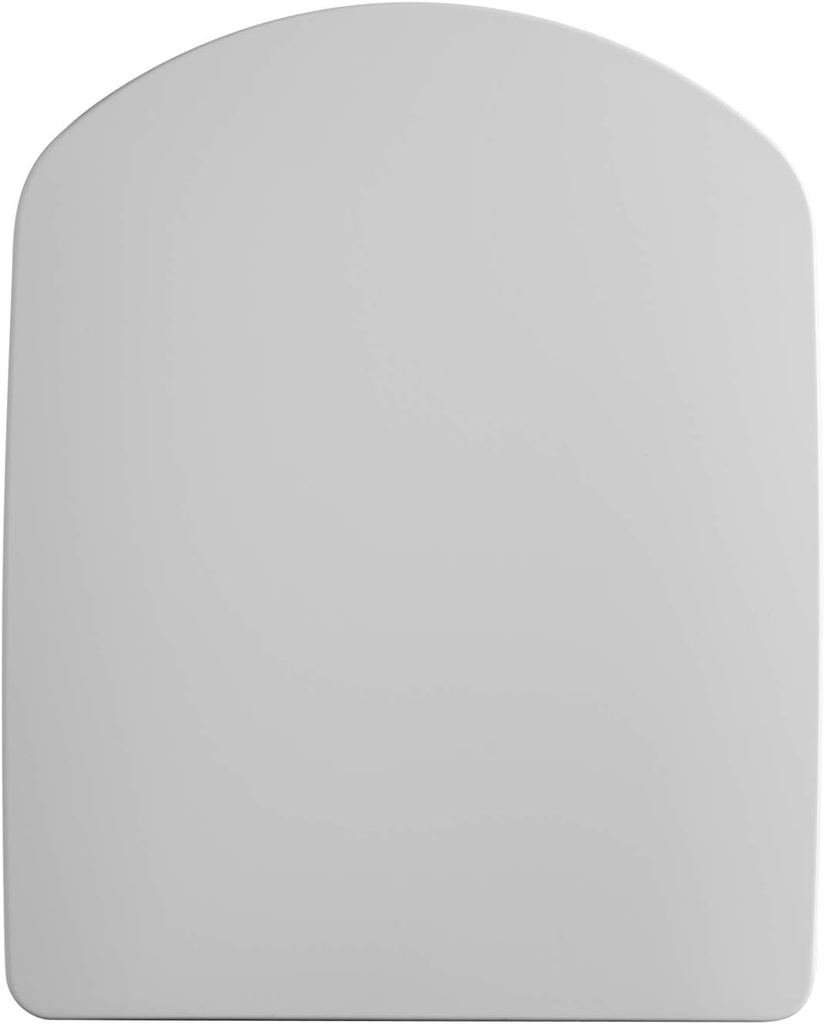 Gala Smart New – Set Capac și Capac WC - Formă Ovală - Include Kit de Fixare - Balamale din Oțel Inoxidabil - Ușor de Curățat - Alb
