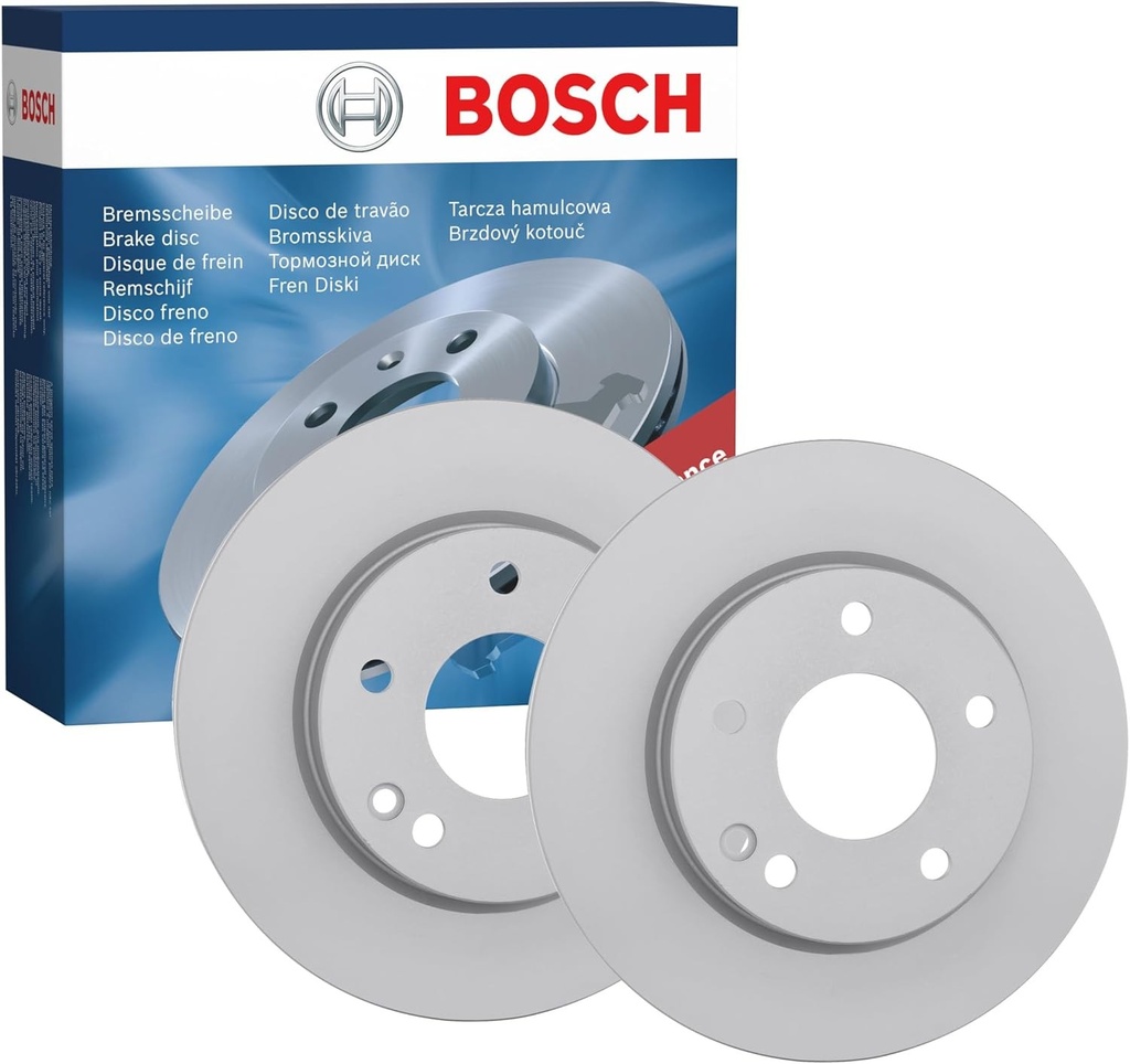 Discuri de frână Bosch BD774, certificate ECE-R90, 1 set de 2 discuri