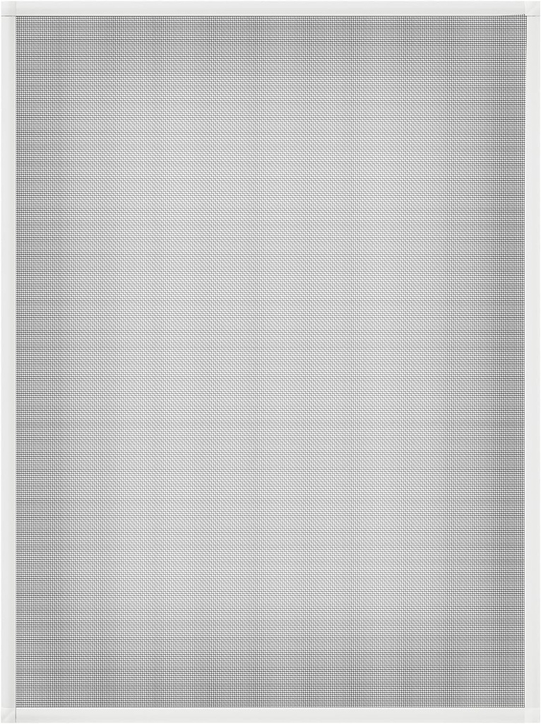 Amig - Plasă de țânțari glisantă pentru ferestre - Plasă din aluminiu alb și fibră de sticlă gri - Reglabilă și decupabilă - Instalare rapidă pe profilul ferestrei - Protecție împotriva insectelor - 70 x 130 cm