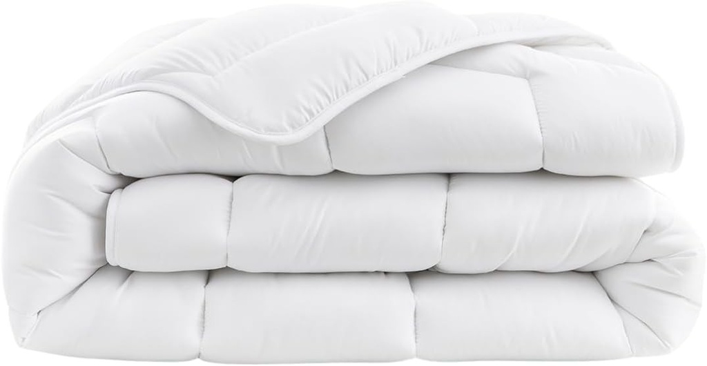 Abeil - Pilotă Bio’ Attitude - Ușoară - Husă din bumbac organic, umplutură din poliester Cyclafill® 200g/m² - Lavabilă la mașină - Certificată Oeko-Tex - 220 x 240 cm