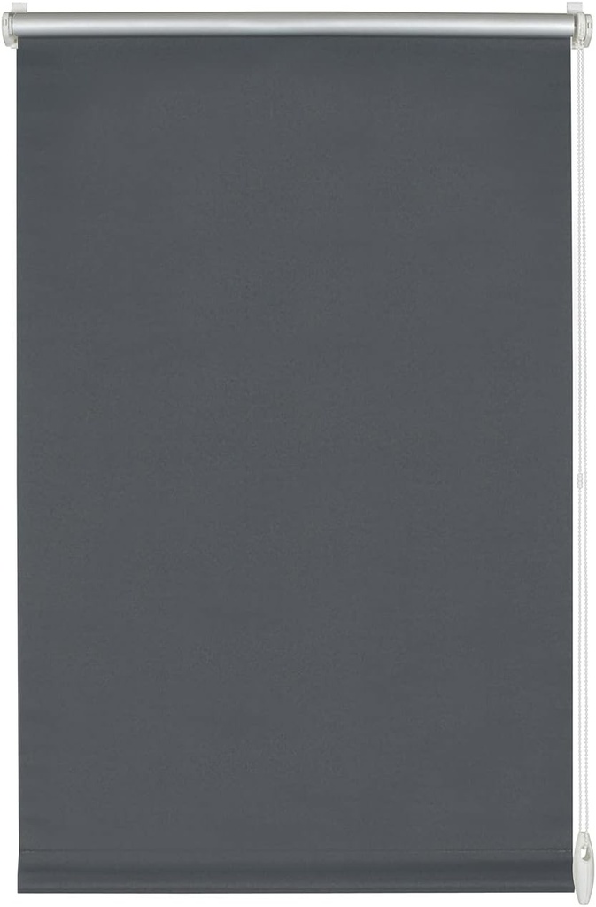 Rulou GARDINIA EASYFIX cu suport termic pentru prindere sau lipire, rulou opac fără găurire, protecție termică, economie de energie, ardezie, 100 x 210 cm (l x Î)
