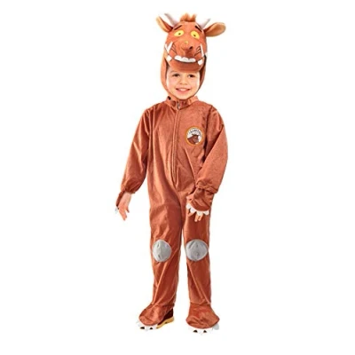 Costum de monstru Ciao Gruffalo, salopetă pentru bebeluși maro