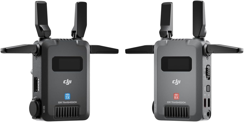 Pachet de transmisie DJI SDR, transmisie video wireless SDR 1080p/60fps până la 3 km, transmițător și receptor, stabil și anti-interferențe, penetrare ridicată, rată de biți ridicată, monitorizare USB-C