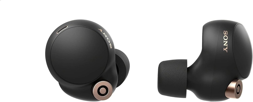 Căști wireless Sony WF-1000XM4, cu anulare a zgomotului (durată de viață a bateriei de până la 24 de ore, Bluetooth, Alexa și Google Assistant, hands-free), negre